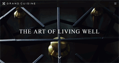 Desktop Screenshot of grandcuisine.com